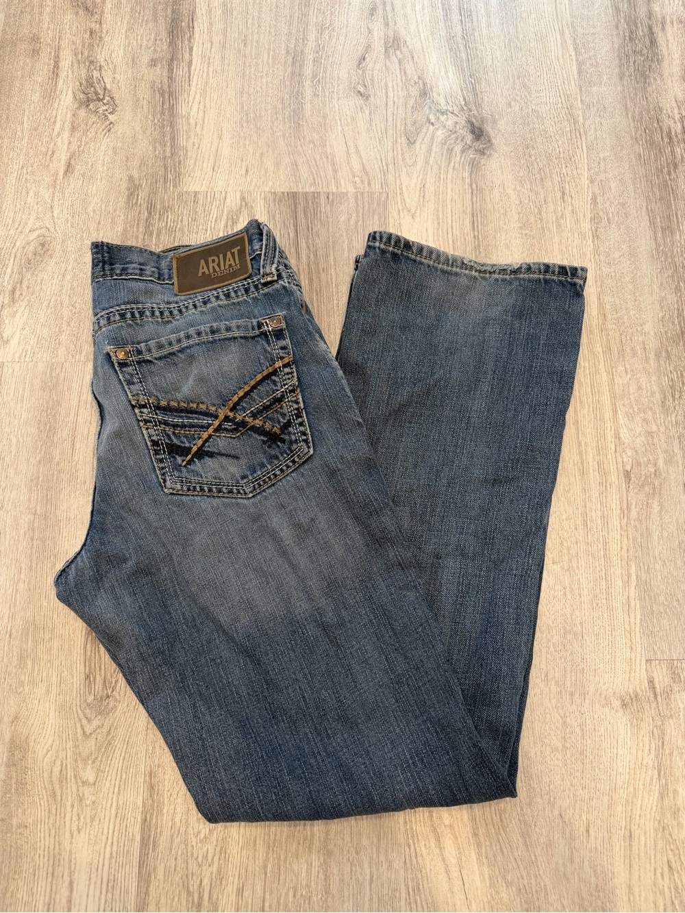 Ariat M5 Straight Fit Jeans Men’s 32x34 Western Cowboy Denim